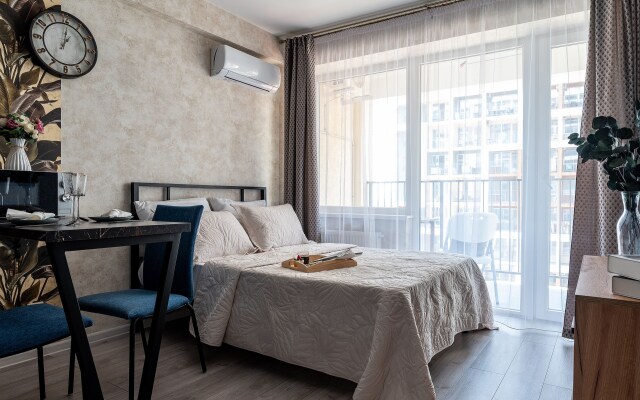 Studiya u morya s balkonom. Karavella 126 Flat