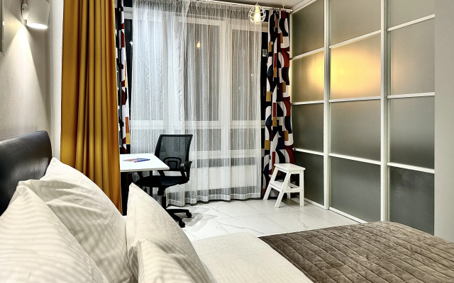 Апартаменты Дизайнерская студия Люкс с видом на Москва Сити