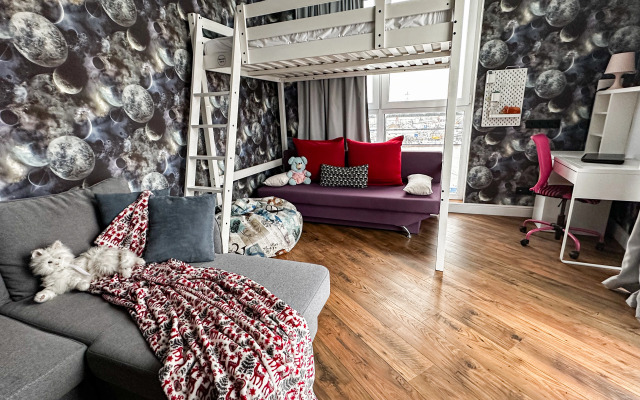 Апартаменты GEOMETRY - Просторная квартира с панорамным видом на реку в центре