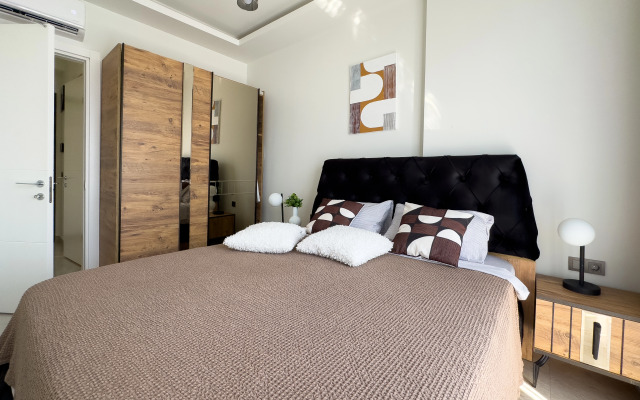 Апартаменты 1+1 Qoople Saga 26 у пляжа Клеопатра