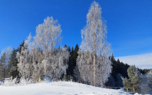 Частный дом 1 с Видом на Озеро Киркколампи и Собственной Сауной