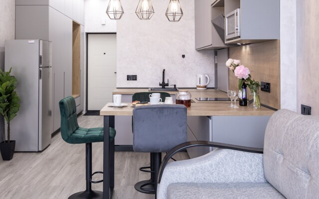 Apartament-Studiya S Terrasoi  Apart Zelenogradsk Flat