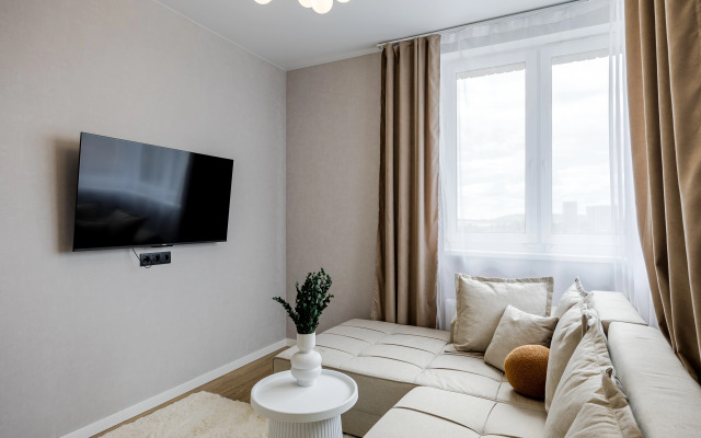 Квартира Стильная 2-к. квартира, 64 м², 3 кровати