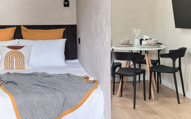 Prostornaya Studiya na 5 Etazhe Flat