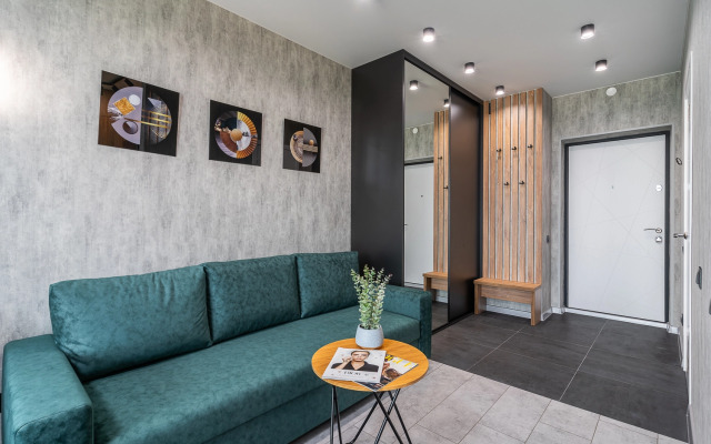 Квартира Студия с панорамным видом, у метро Аэродромная