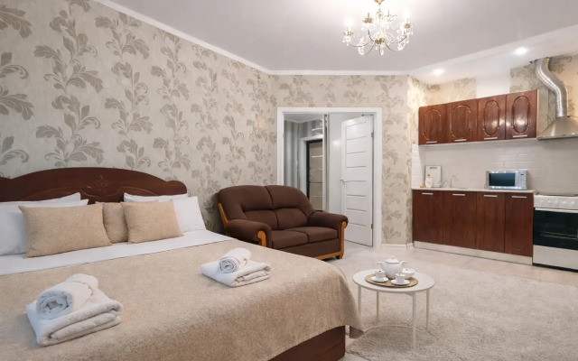 Апартаменты  с 2-мя кроватями и одноместный диван в центре Астаны