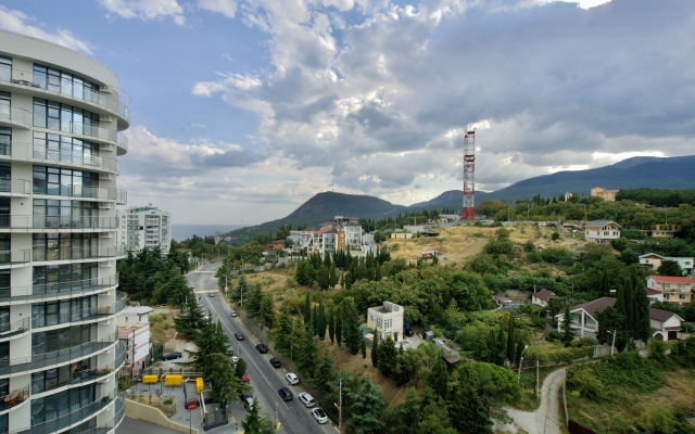 LS-Green S Bokovym Vidom Na More Apartments