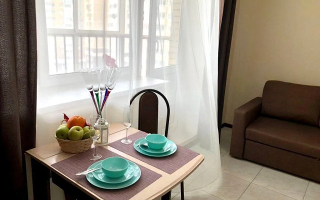 Квартира Уютная Студия с Балконом