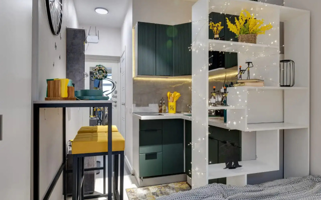 Апартаменты Комфортная студия у метро Рижская