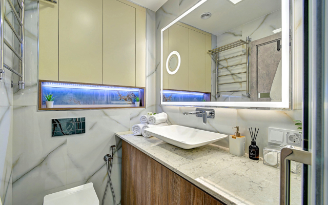 Apartments №76  s podogrevaemym basseynom  Deputatskaya 10 G