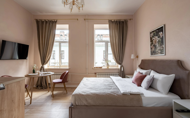 Квартира Rosy Flat рядом с Невским Проспектом