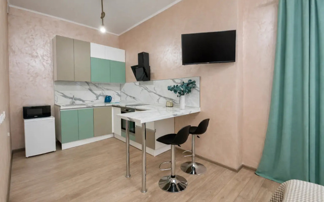 Квартира на 25 этаже с красивым видом на город