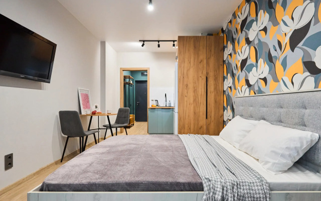 Квартира Видовая, стильная студия