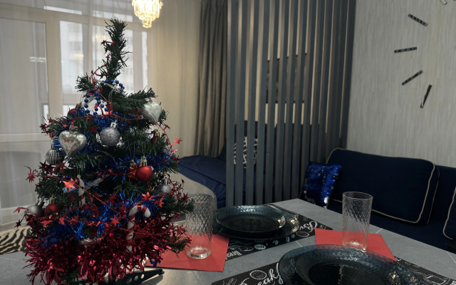 Квартира Студия с камином у парка