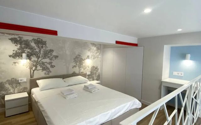 Апартаменты Уютная студия 5 минут от моря