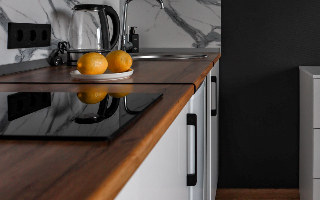 BonApart Grey and Wood m.Verkhnie Likhobory Apartments