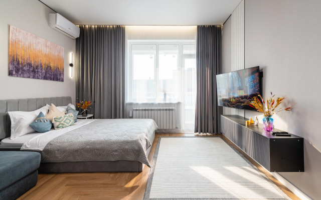 Апартаменты Стильная Квартира в Центре Алматы (114)