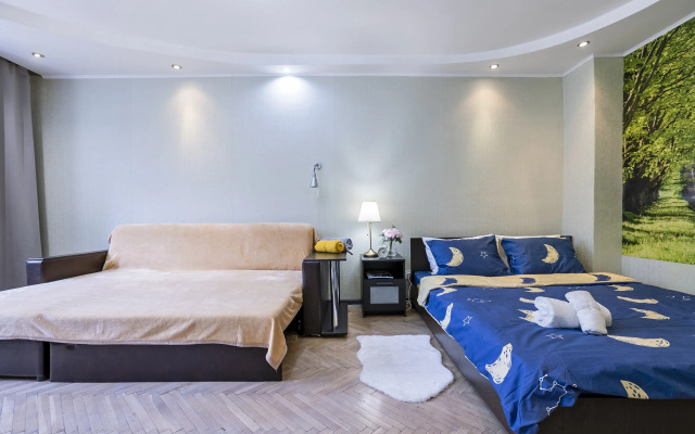 Апартаменты Красивая однокомнатная евро квартира