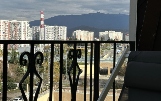 Апартаменты Двухуровневые апартаменты с балконом