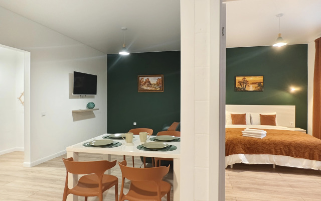 Апартаменты Стильные Девау-26