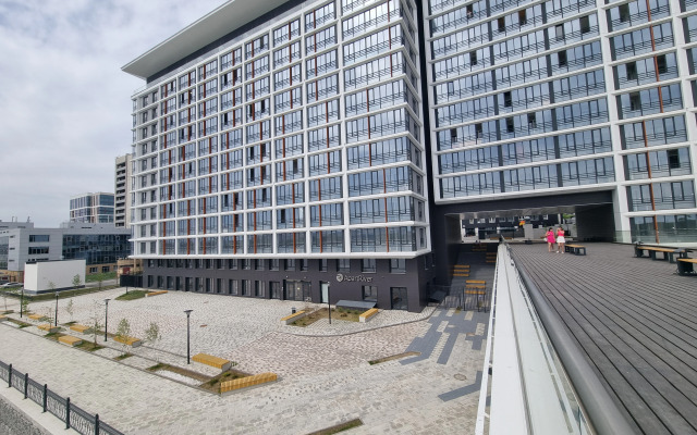 Апартаменты Современная Студия с видом на реку на Михайловской набережной