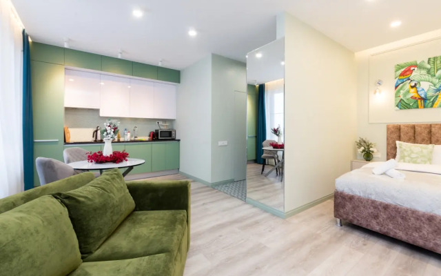 Апартамент «Фисташковый стиль»на Марьиной роще