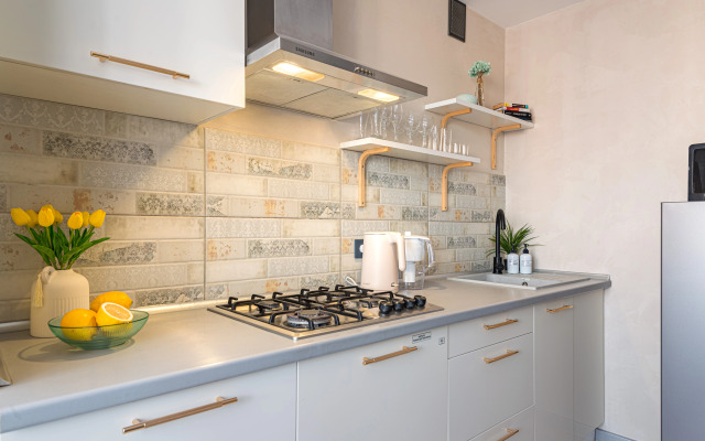 Квартира 1-к в центре на Н.Рождественского 1 от RentAp, 4 сп.места