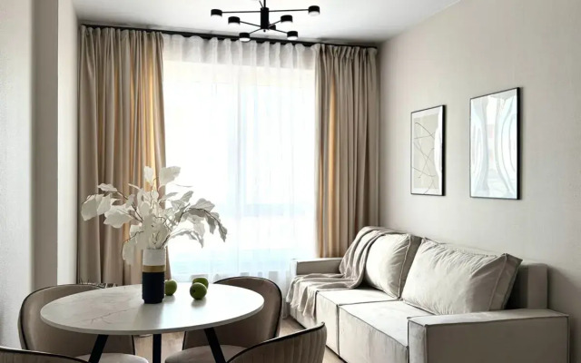 Квартира Стильная Евро 3-комнатная