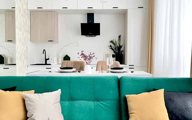 Kremlin Home v Centre u Metro s Shikarnym Vidom Apartments