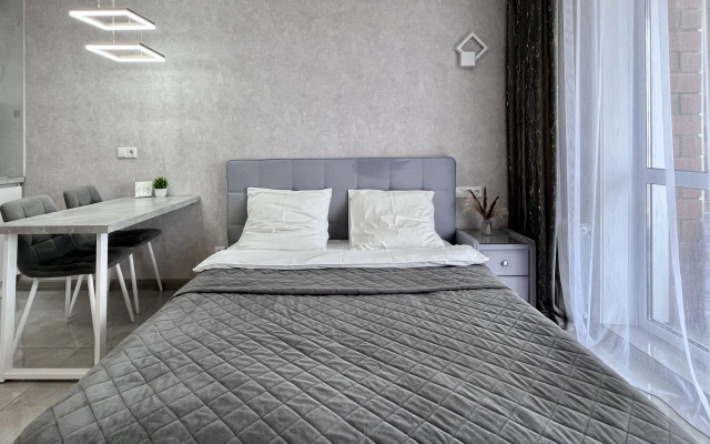 Квартира Стильная Квартира-студия с Кондиционером Возле Аэропорта