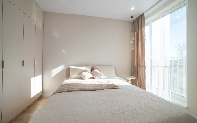 Квартира Евро 2К BeGuest с балконом на Шаумяна 28