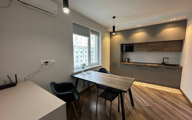 Апартаменты 105 около арбата с видом на горы