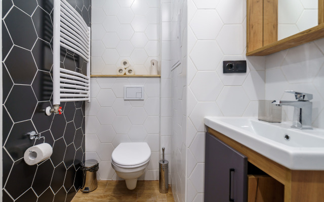 Апартаменты Nalichnaya 40k4 Scandi by Fanoteli