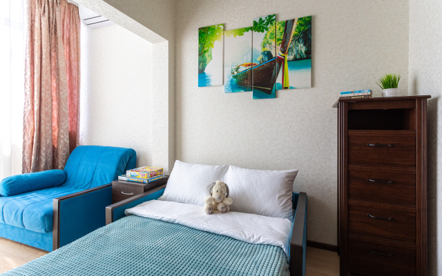 Апартаменты Остров Мечты Lamare Семейные Двухкомнатные Рядом с Центром