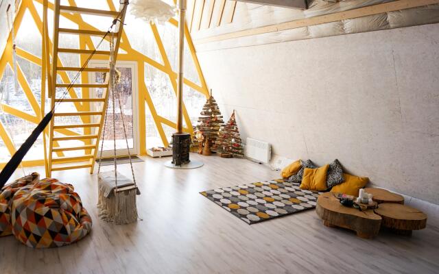 Дом Namaste vegetarian camp