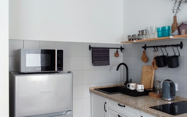 Квартира Студия для двоих в ЖК Серебрица