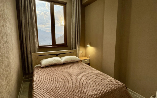 Apartamenty v serdce poselka Krasnaa polana s sikarnym vidom na gory