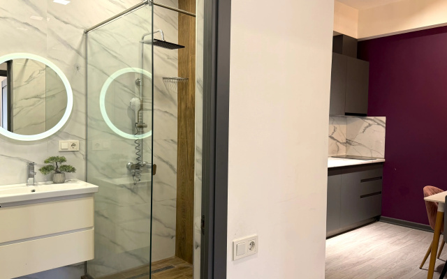 Apartamenty s 2 spal'nami i balkonom v centre goroda ot Sweet Home