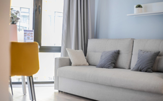 Апартаменты Lalapart Bluesky евродвушка на Новодмитровской улице