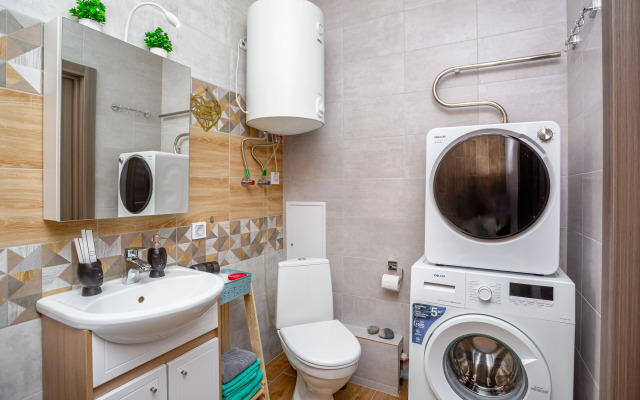 Апартаменты Mintroom с панорамными окнами в новом ЖК Оазис Русская, 95