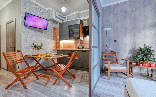 Квартира 1-ком с видом на горы