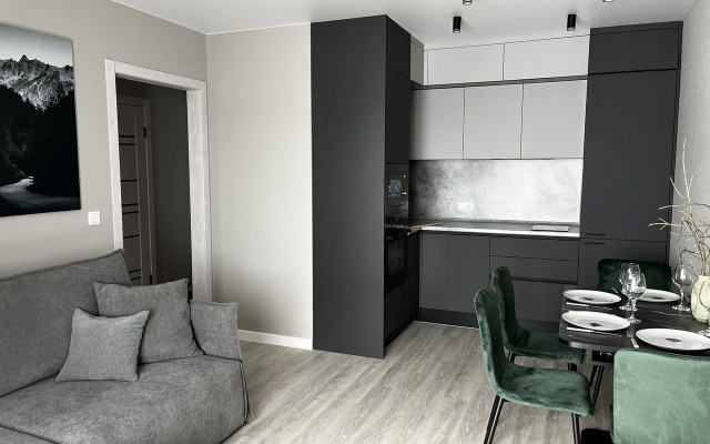 Квартира с дизaйнepcкими peмонтом в Еврoпейскoм квapталe