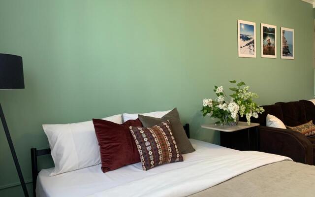 Апартаменты Студия Көктем с шикарным видом на город