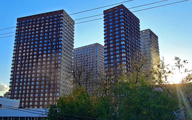 Квартира студия 22 м² 2 кровати