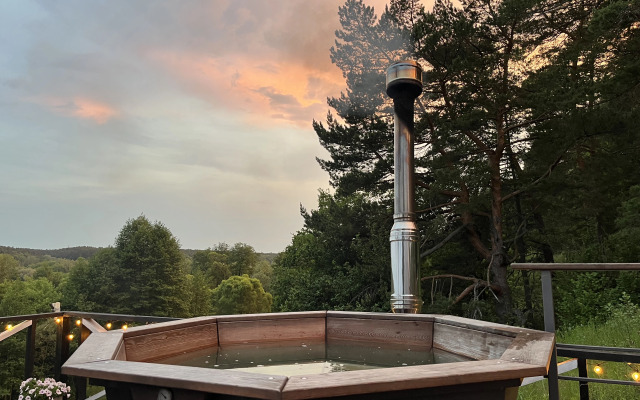 Глэмпинг Глэмпгеокупол "Домик на Оке" Таруса