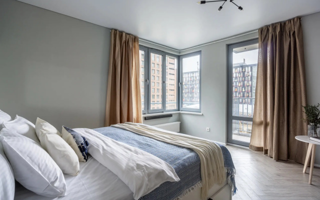 Квартира Две подушки на ш. Революции, 3к2