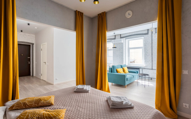 Квартира Уютная квартира-студия на Коломенской