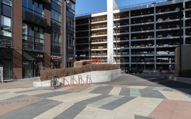 Апартаменты Lalapart Art Forest на 45 этаже небоскреба Савеловский Сити