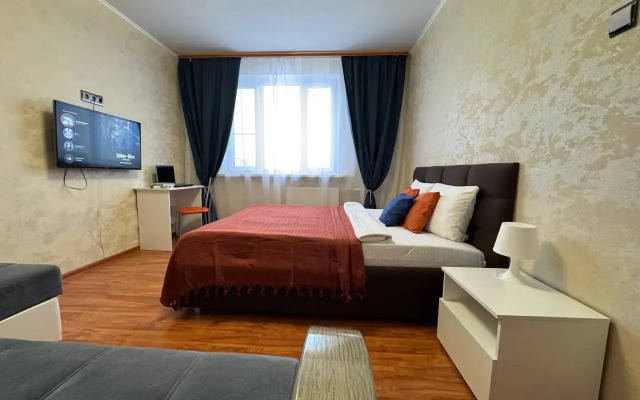 Апартаменты Двухкомнатные с Красивым Видом на Реку Обь