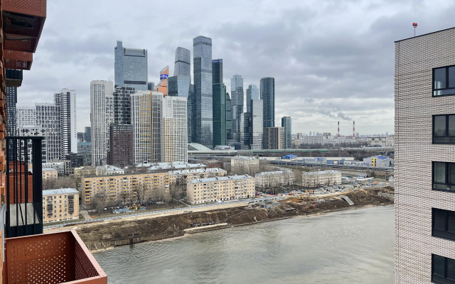 Апартаменты MONTY Moscow с видом на Москва Сити и набережную Москва реки